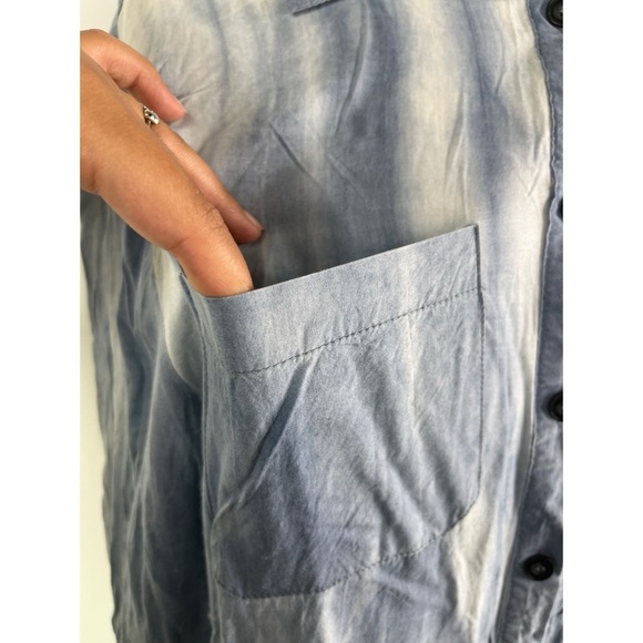 Dress Forum Los Angeles Tie-Dye Long Sleeve Button Down Dress - Picture 7 of 13